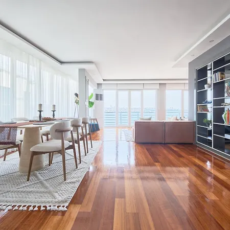 Apartment Modern Duplex Bosphorus View With Teracce *