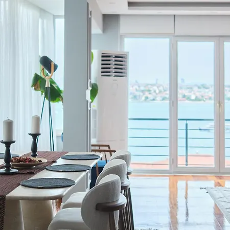 Apartment Modern Duplex Bosphorus View With Teracce *