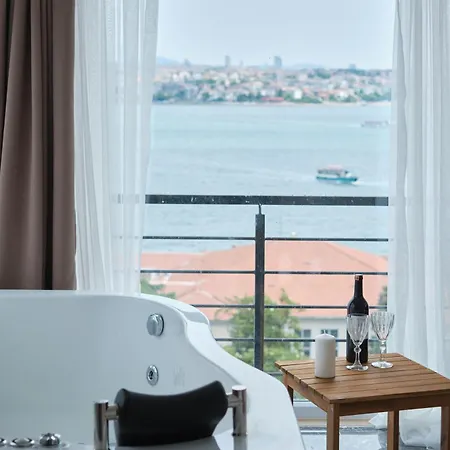 Modern Duplex Bosphorus View With Teracce Apartment Istanbul