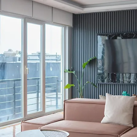 Apartment Modern Duplex Bosphorus View With Teracce