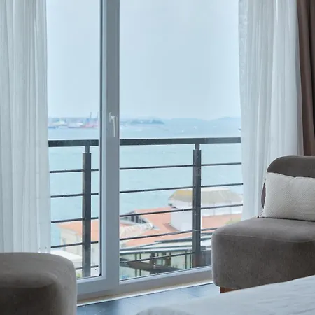 Modern Duplex Bosphorus View With Teracce Apartment Istanbul