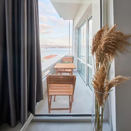 Modern Bosphorus View Daire *